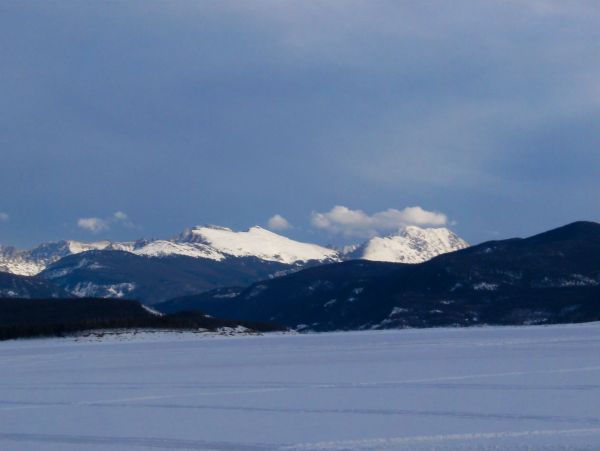 frozen lake